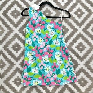 Lilly Pulitzer Kids Dress in Pink and Blue Floral